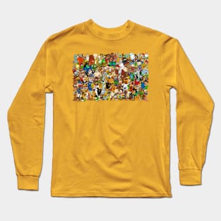 What a crowd! Long Sleeve T-Shirt